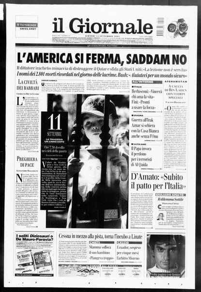 Il giornale : quotidiano del mattino